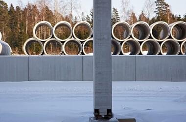 Firma Dahlgrens Cementgjuteri w Szwecji produkuje rury z betonu