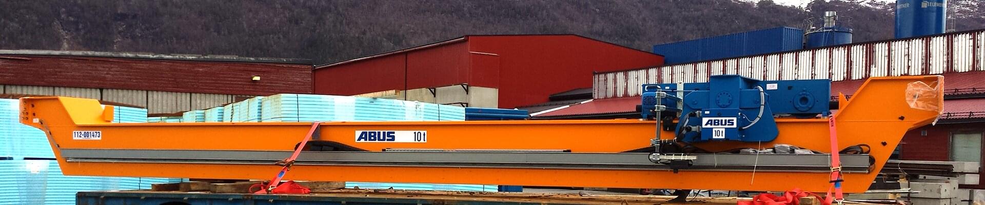 Dźwignice ABUS w młodej norweskiej firmie betoniarskiej